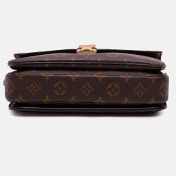 Louis Vuitton Brown Monogram Pochette Metis