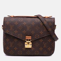 Louis Vuitton Brown Monogram Pochette Metis