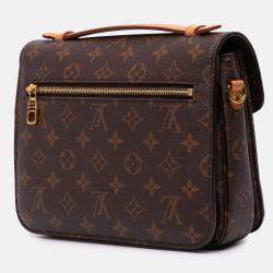 Louis Vuitton Brown Monogram Pochette Metis