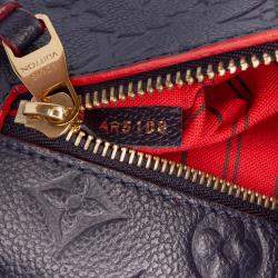 Louis Vuitton Navy Blue Monogram Empreinte Pochette Metis