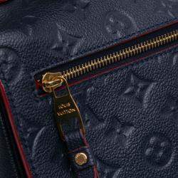 Louis Vuitton Navy Blue Monogram Empreinte Pochette Metis