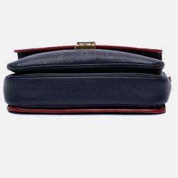 Louis Vuitton Navy Blue Monogram Empreinte Pochette Metis