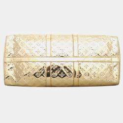 Louis Vuitton Keepall Boston 55 Gold Monogram Miroir Bag