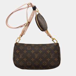 Louis Vuitton Multi Pochette Accessoires Brown Monogram  Bag