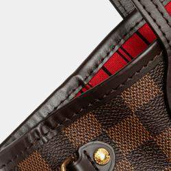 Louis Vuitton Brown Damier Ebene Neverfull PM