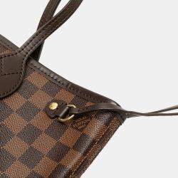 Louis Vuitton Brown Damier Ebene Neverfull PM