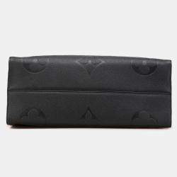 Louis Vuitton Black Monogram Empreinte Onthego GM
