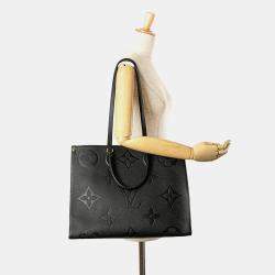 Louis Vuitton Black Monogram Empreinte Onthego GM