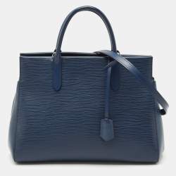 Louis Vuitton Saphir Epi Leather Marly MM Bag