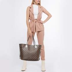 Louis Vuitton Damier Ebene Canvas Neverfull MM Bag