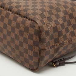 Louis Vuitton Damier Ebene Canvas Neverfull MM Bag