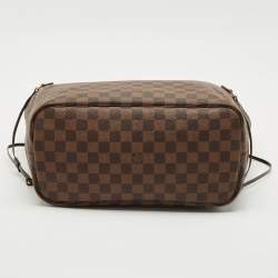 Louis Vuitton Damier Ebene Canvas Neverfull MM Bag