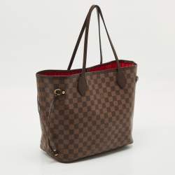 Louis Vuitton Damier Ebene Canvas Neverfull MM Bag