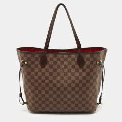 Louis Vuitton Damier Ebene Canvas Neverfull MM Bag