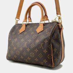 Louis Vuitton Speedy Bandoulière 25 Brown Monogram Canvas Bag