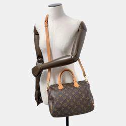 Louis Vuitton Speedy Bandoulière 25 Brown Monogram Canvas Bag