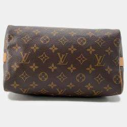 Louis Vuitton Speedy Bandouliere 25 Brown Monogram Canvas Shoulder Bag