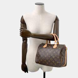 Louis Vuitton Speedy Bandouliere 25 Brown Monogram Canvas Shoulder Bag