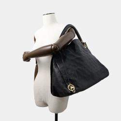 Louis Vuitton Artsy MM Infini Monogram Empreinte Leather Shoulder Bag