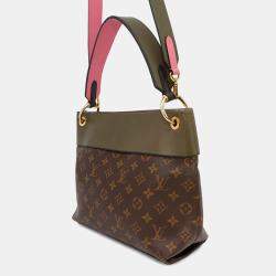 Louis Vuitton Tuileries Besace Khaki/Pink Monogram Canvas Bag