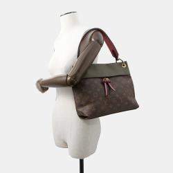 Louis Vuitton Tuileries Besace Khaki/Pink Monogram Canvas Bag