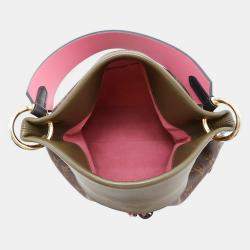 Louis Vuitton Tuileries Besace Khaki/Pink Monogram Canvas Bag