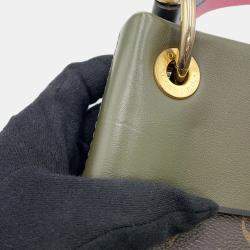 Louis Vuitton Tuileries Besace Khaki/Pink Monogram Canvas Bag