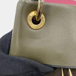 Louis Vuitton Tuileries Besace Khaki/Pink Monogram Canvas Bag