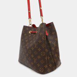 Louis Vuitton NéoNoé MM Coquelicot Monogram Canvas Bag