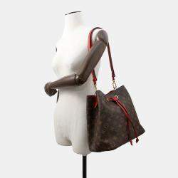 Louis Vuitton NéoNoé MM Coquelicot Monogram Canvas Bag