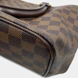 Louis Vuitton Saleya PM Red Damier Ebene Canvas Tote