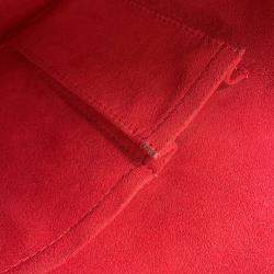 Louis Vuitton Saleya PM Red Damier Ebene Canvas Tote