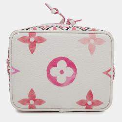 Louis Vuitton Nano Noe Rose Monogram Visor Pool Bag