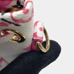 Louis Vuitton Nano Noe Rose Monogram Visor Pool Bag