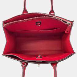 Louis Vuitton City Steamer Ruby Leather Size Mm