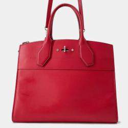 Louis Vuitton City Steamer Ruby Leather Size Mm