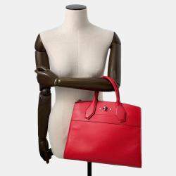 Louis Vuitton City Steamer Ruby Leather Size Mm
