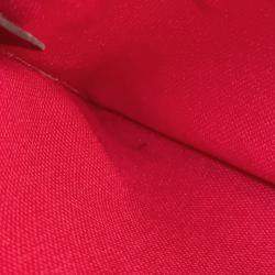Louis Vuitton Thames Red Damier Ebene Canvas Size Pm