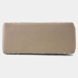 Louis Vuitton Petit Palais Tourterelle Claims Bicolor Monogram Empreinte Leather Size Pm
