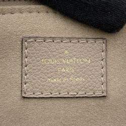 Louis Vuitton Petit Palais Tourterelle Claims Bicolor Monogram Empreinte Leather Size Pm