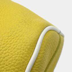 Louis Vuitton Everyday Lv Keepall Yellow Leather Size Xs
