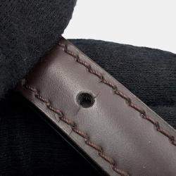 Pre Owned Louis Vuitton Monceau Spo Brown Damier Ebene Canvas Shoulder Bag