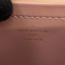 Louis Vuitton Maltage Pico Go-14 Beige Lambskin Chain Shoulder Bag 