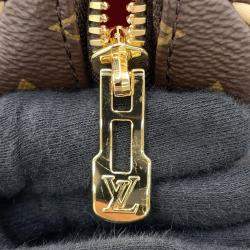 Louis Vuitton Speedy Bandouliere Noir Monogram Size 20