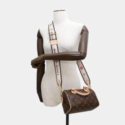 Louis Vuitton Speedy Bandouliere Noir Monogram Size 20