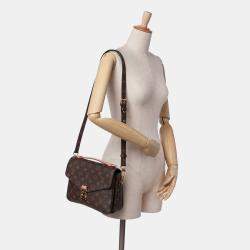 Louis Vuitton Brown Monogram Pochette Metis
