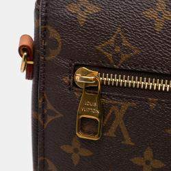 Louis Vuitton Brown Monogram Pochette Metis