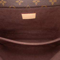 Louis Vuitton Brown Monogram Pochette Metis