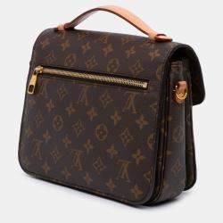 Louis Vuitton Brown Monogram Pochette Metis