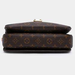 Louis Vuitton Brown Monogram Pochette Metis